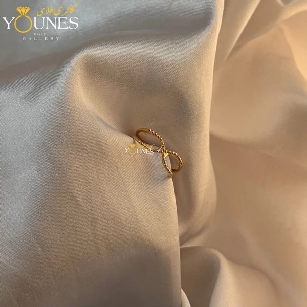 انگشتر طلا بینهایت مینیمال